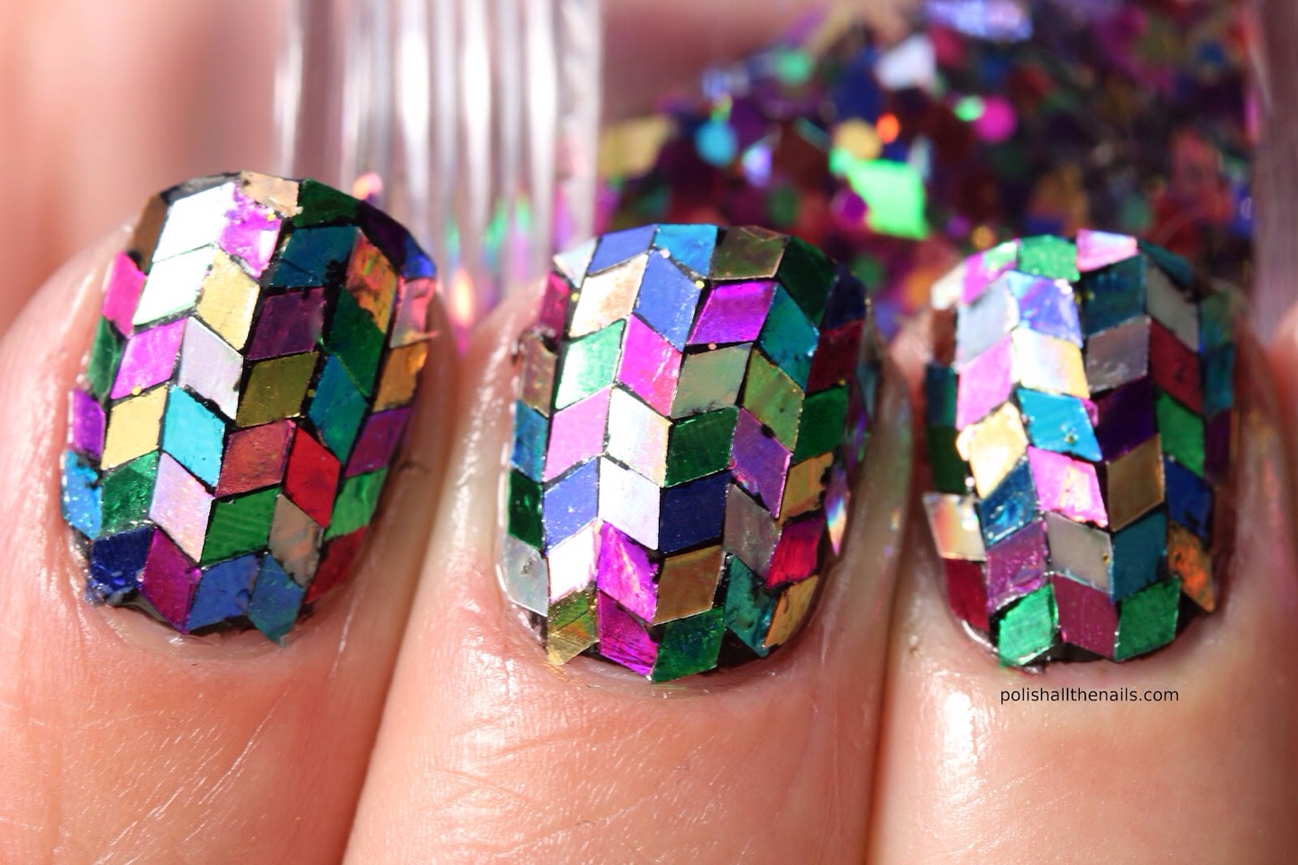 Glitter Nails