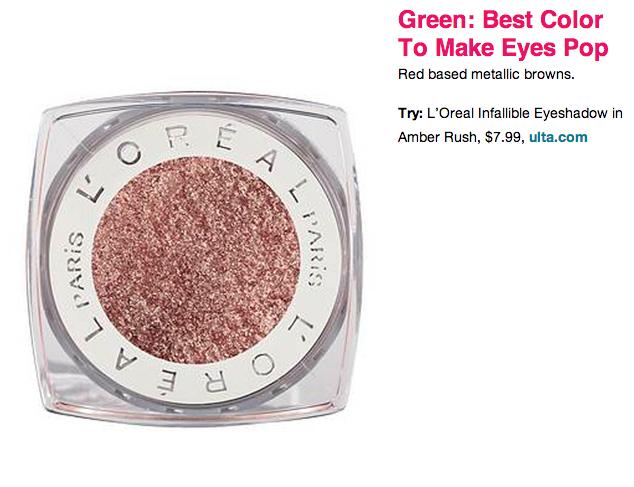Makeup Must Haves For People With Green Eyes!