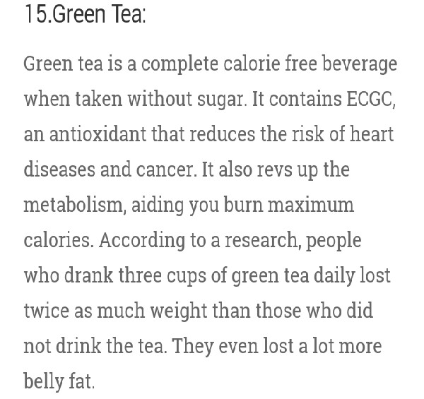 25 Zero Calorie Foods!
