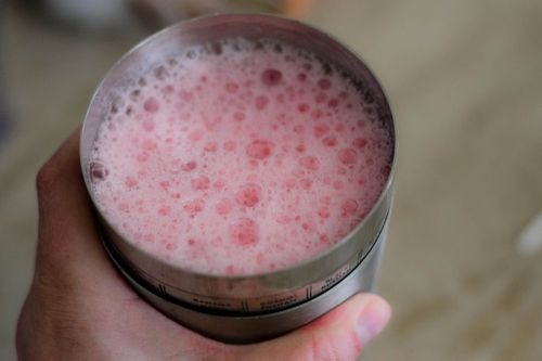 Delicious foam<3