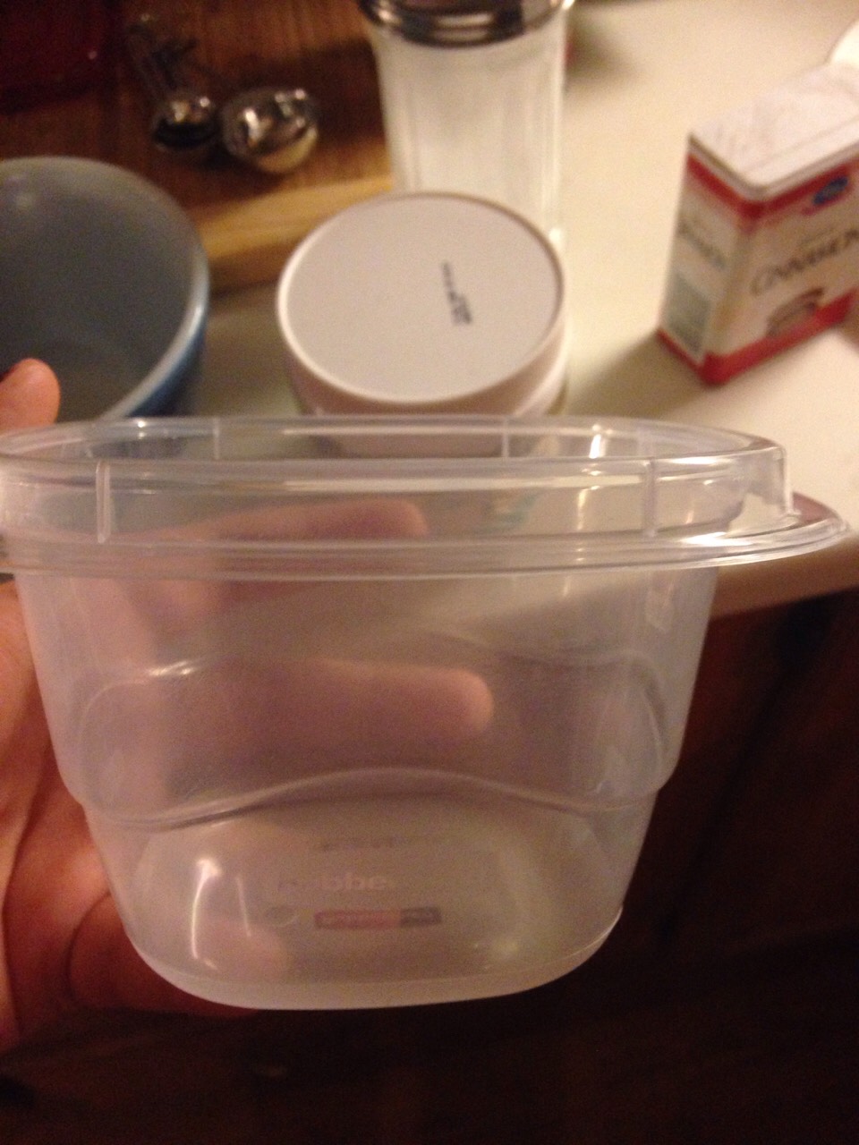 You will need a jar or container to store your scrub :)