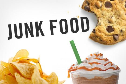 DONT eat junk food and eat nutritious!