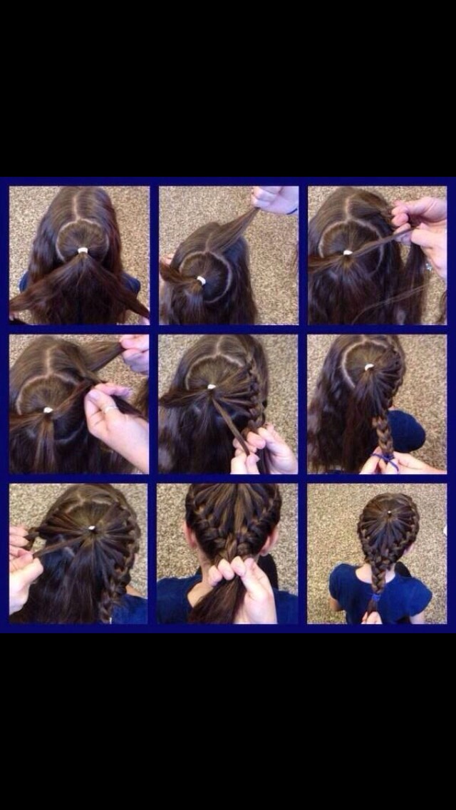 Fun Hair Styles Step By Step