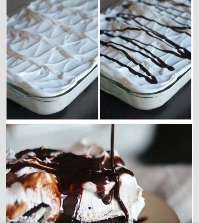 Oreo Bomb Cake.
