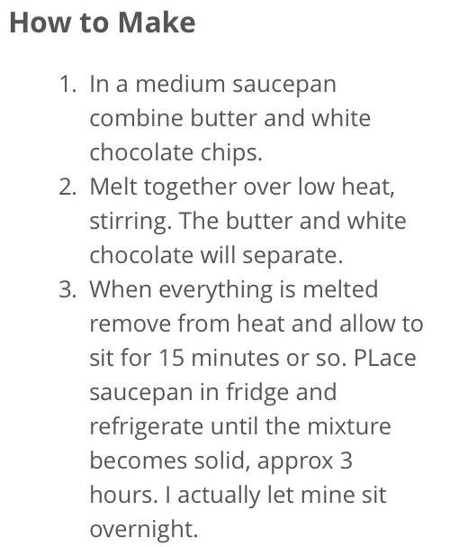 2⃣ Ingredient White Chocolate Buttercream Recipe! YUM! So Easy Too! 🙌