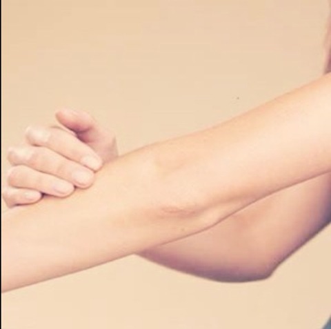 3. Put vaseline on your elbows every day – they will stay soft!