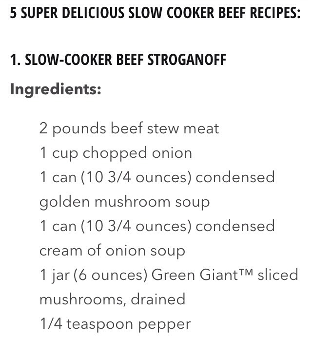 5⃣ Super Delicious Slow Cooker Beef Recipes!