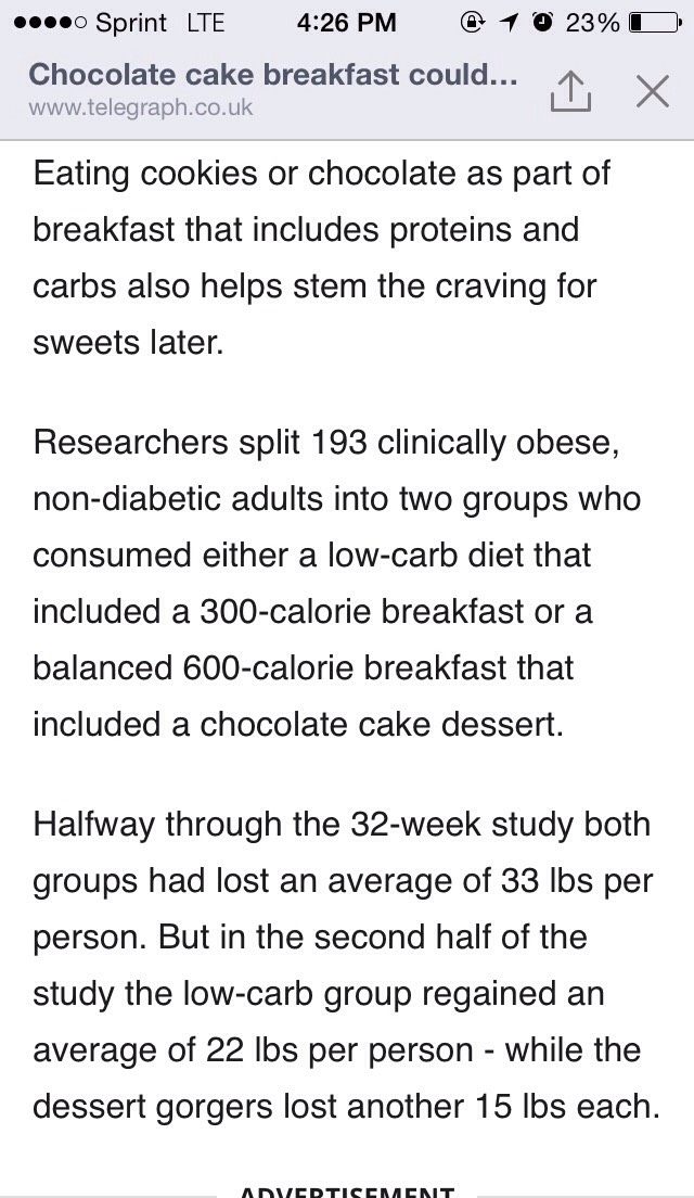 🍰 Eating Cake For Breakfast Can Actually Help You Lose Weight!!!🍰
