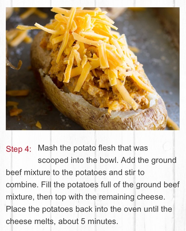 🍴Taco Stuffed Potatoes!🍴