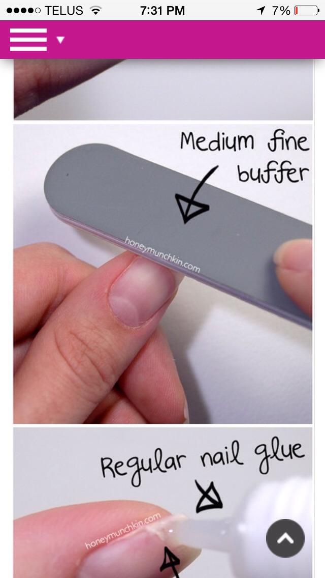 Fix Ur Broken Nail 😃