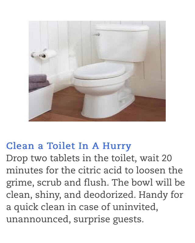 " 17 Alternative Uses For Alka- Seltzer"👌