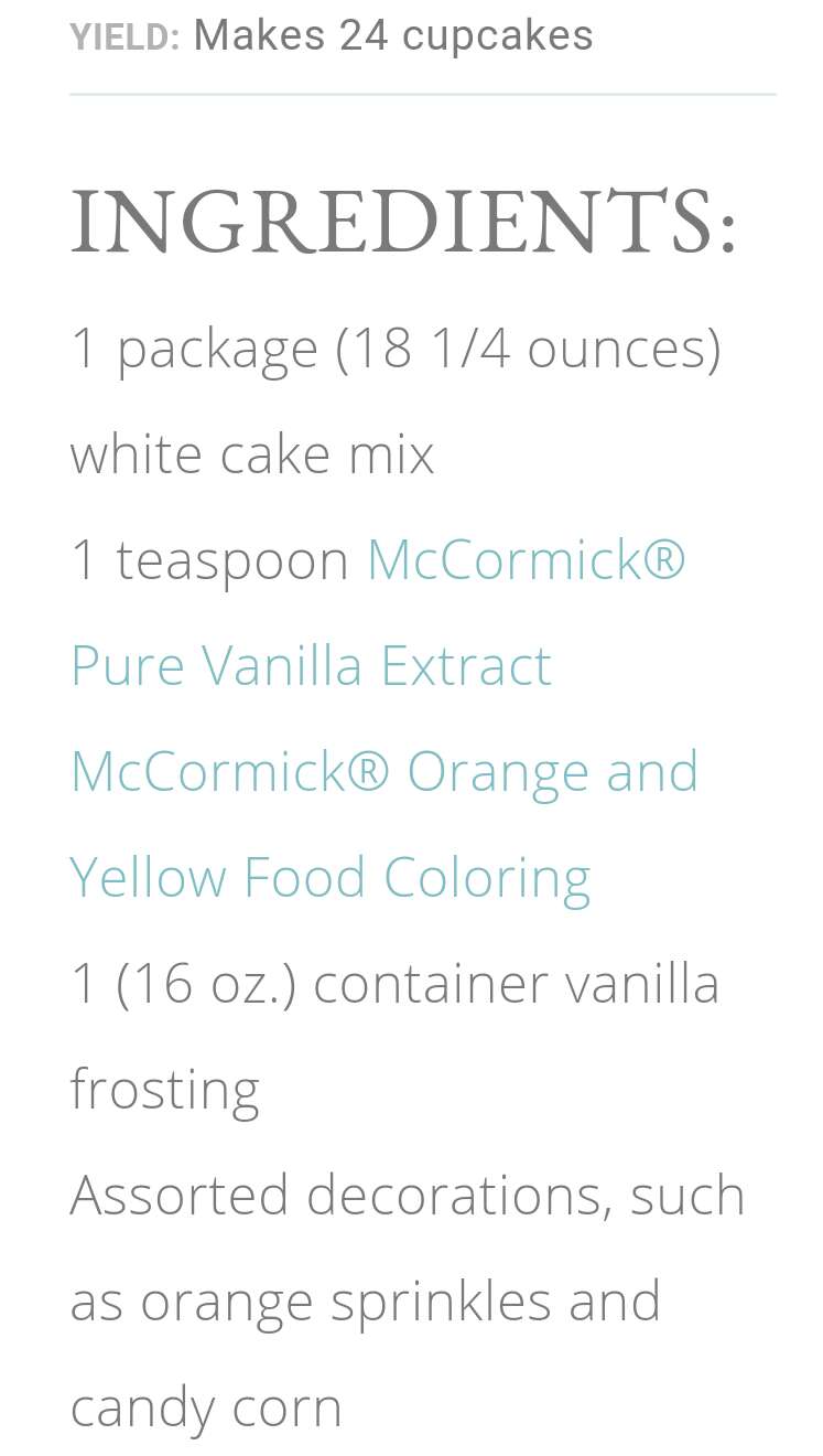 Candy Corn Cupcakes!!!