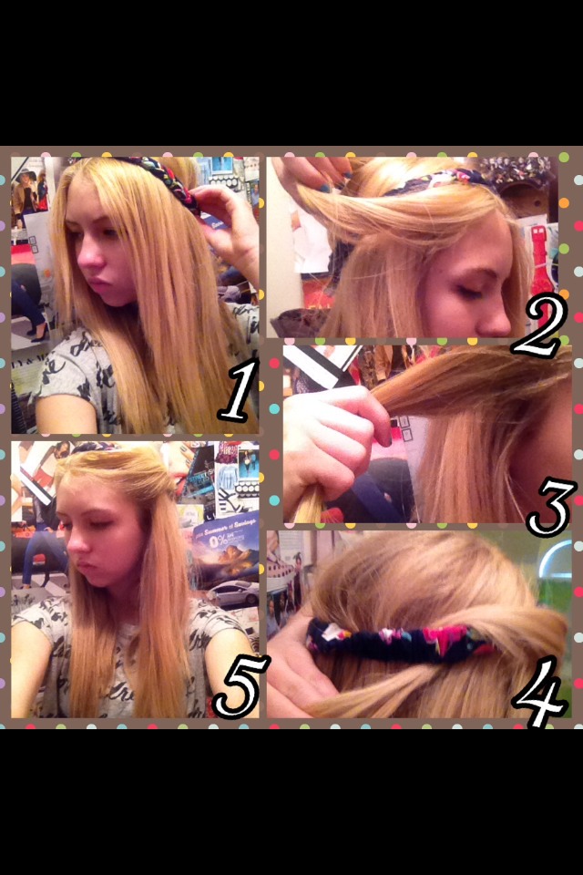 1/2 ways to keep your hair OUT of your face for school and work!