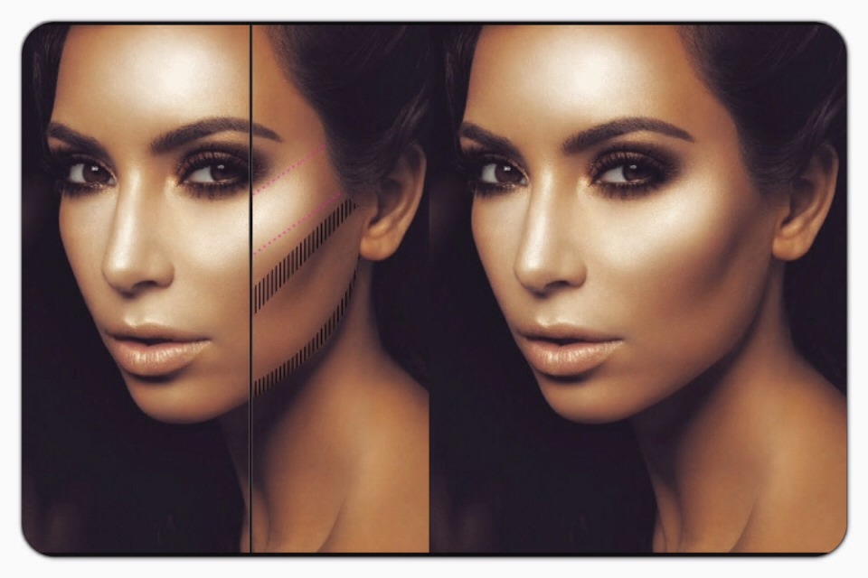 Tips And Pictures On How To Contour Your Face