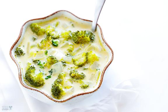 5 Ingredient Broccoli Cheese Soup