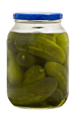 Drink a glass of pickle juice!