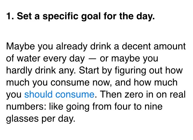 13 EASY WAYS TO DRINK MORE WATER EVERY DAY!