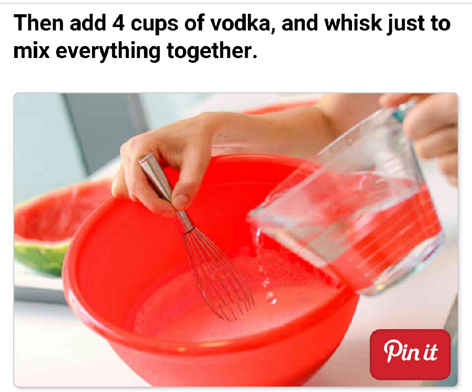 XXL Watermelon Jello Shots!