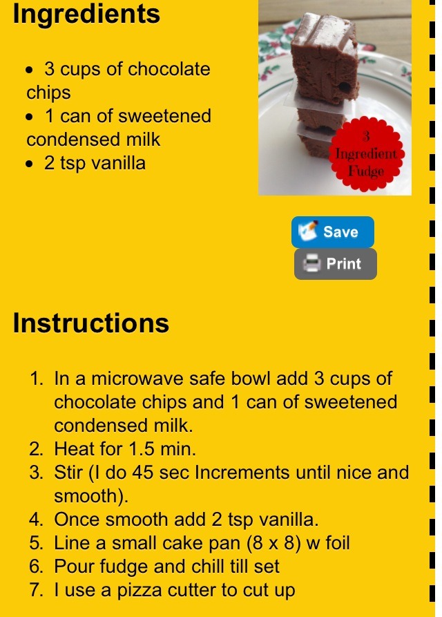 3 Ingredient Chocolate Fudge 😍
