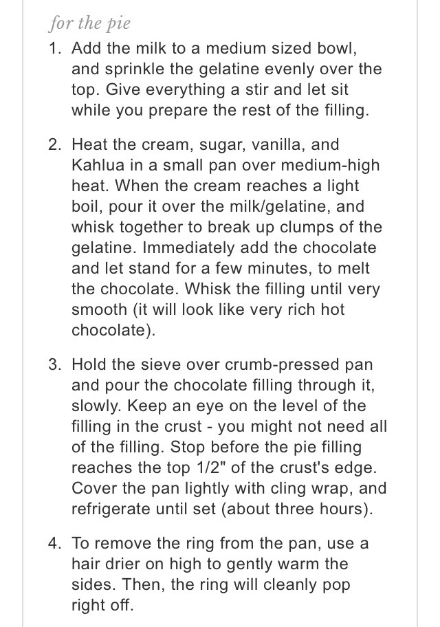 No Bake Chocolate Cream Pie 