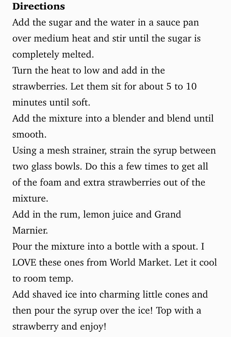 Boozy Snow Cones!!
