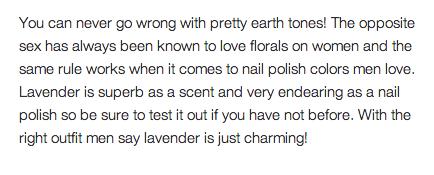 Fabulous Nail Polish Colors Men Love On Women