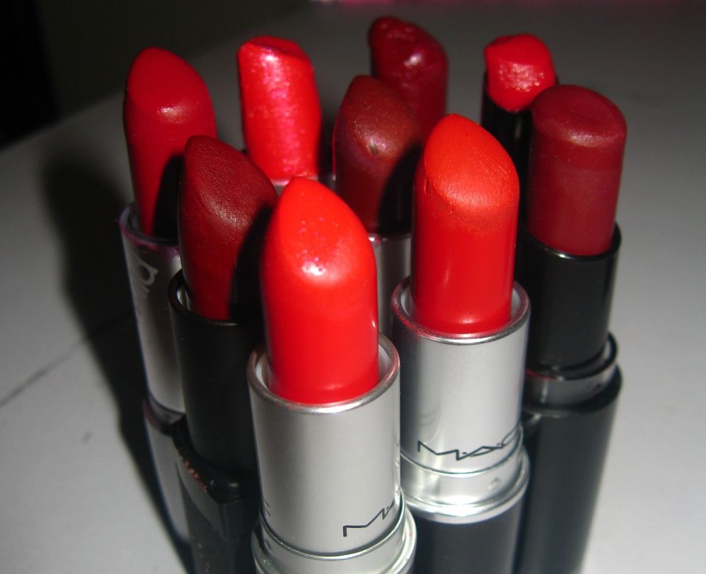 
The right red [lipstick] will light up your hair, eyes and skin immediately, the wrong one will not.