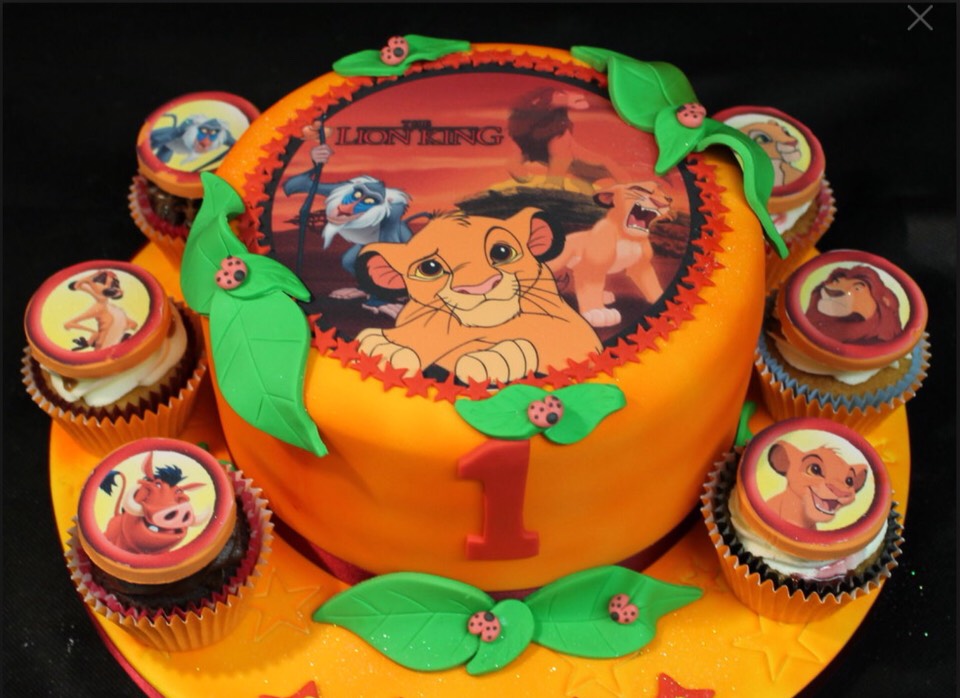 Or this lion king cake as its one of my favourite films 👌
