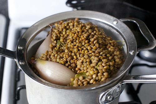 Warm Lentil And Potato Salad
