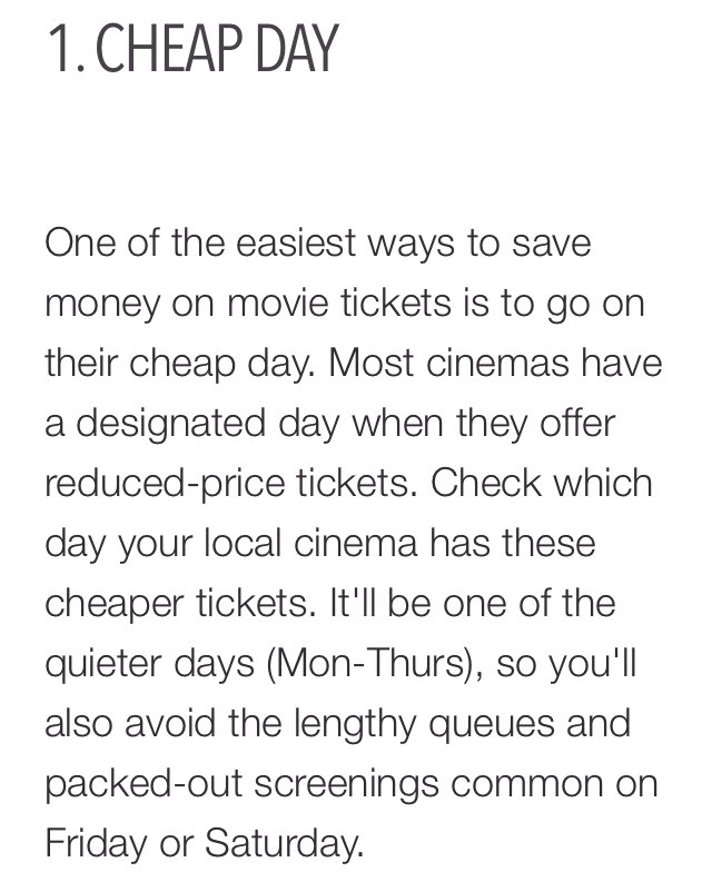 ✨💥✨7 Ways To Save Money On Movie Tickets!!!✨💥✨