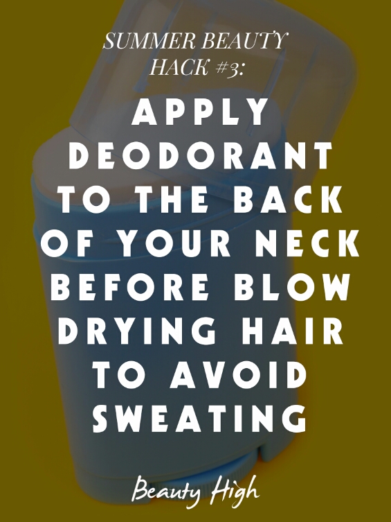 Hot Weather Beauty Hacks Every Girl Needs To Know
# tipit