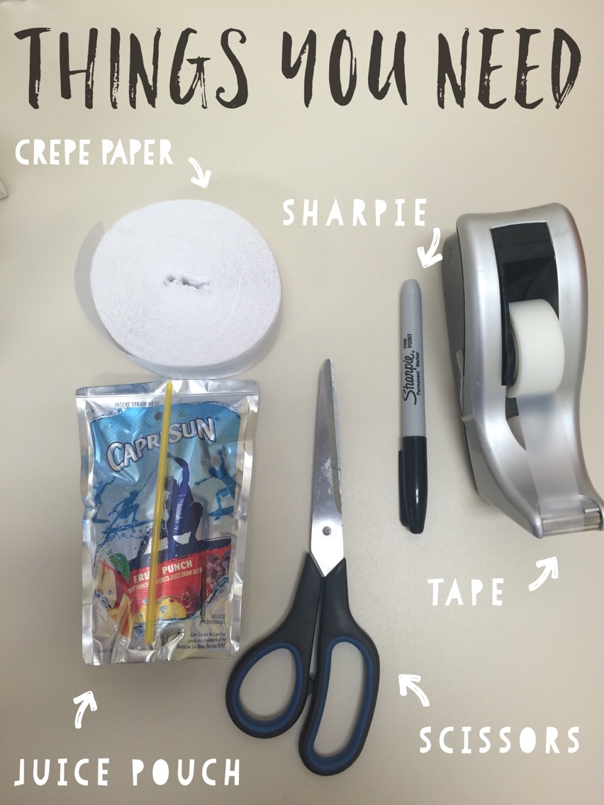 Cute Mummy Juice Pouches For Kids Halloween Party Snacks