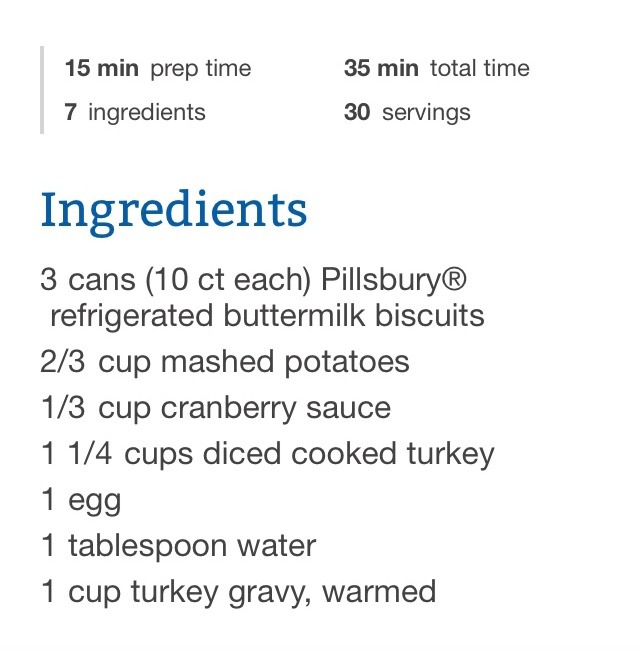 Thanksgiving Dinner Balls