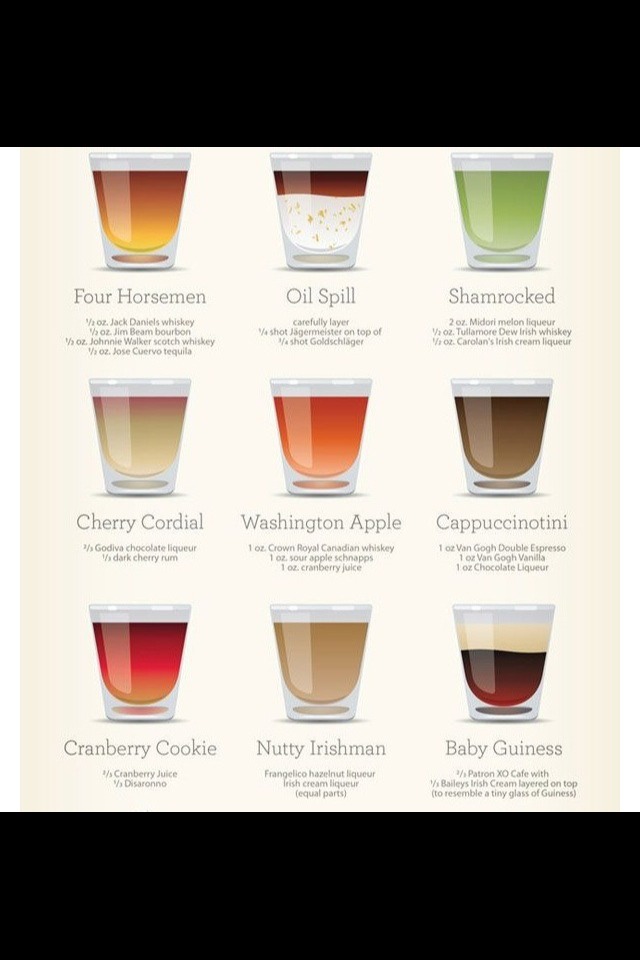 🍷❤️30 Shots That You've Never Tried! 🍷❤️