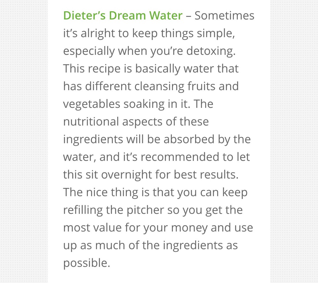 32 Detox Drinks! Good Luck!!