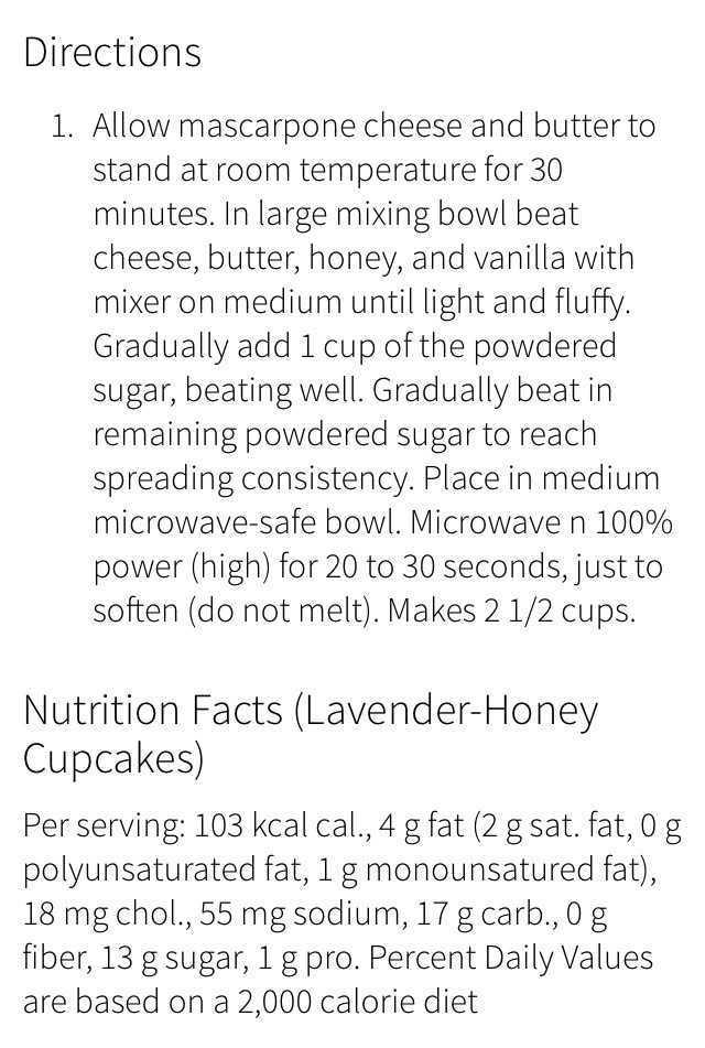 Lavender Earl Grey Cupcakes 