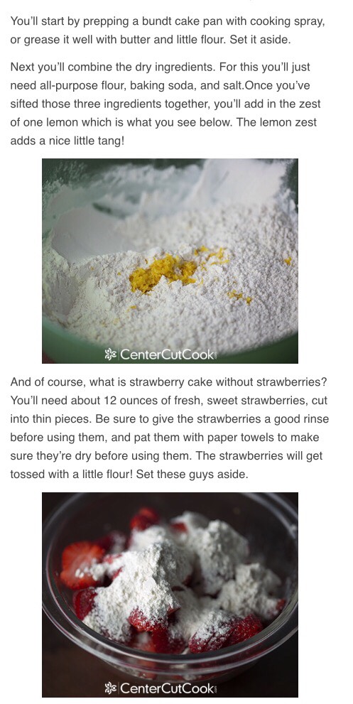 Strawberry Yogurt Cake Recipe! ππ