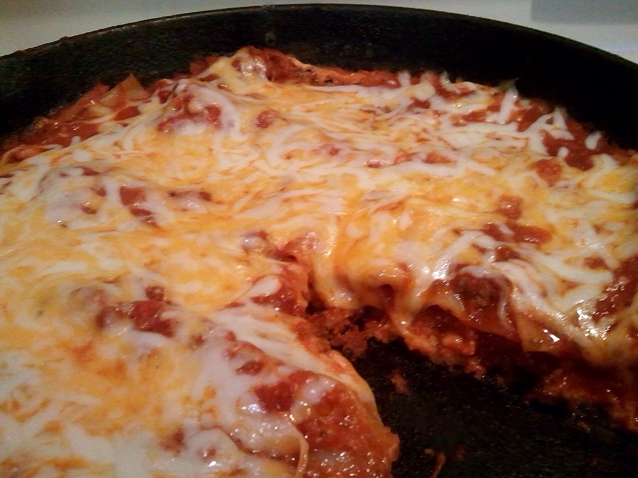 An Easy Lasagna Recipe That Can Be Made In A Skillet.