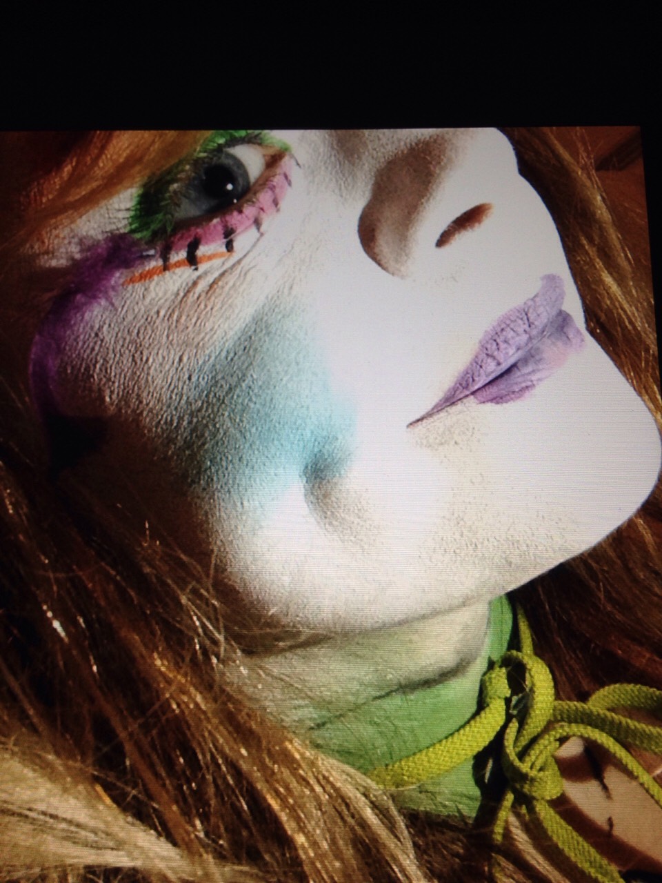 Alice In Wonderland Inspired Face Paint