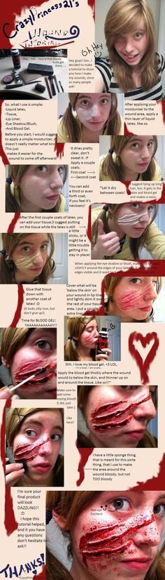 Easy Halloween Makeup Tutorials! #HalloweenTip
