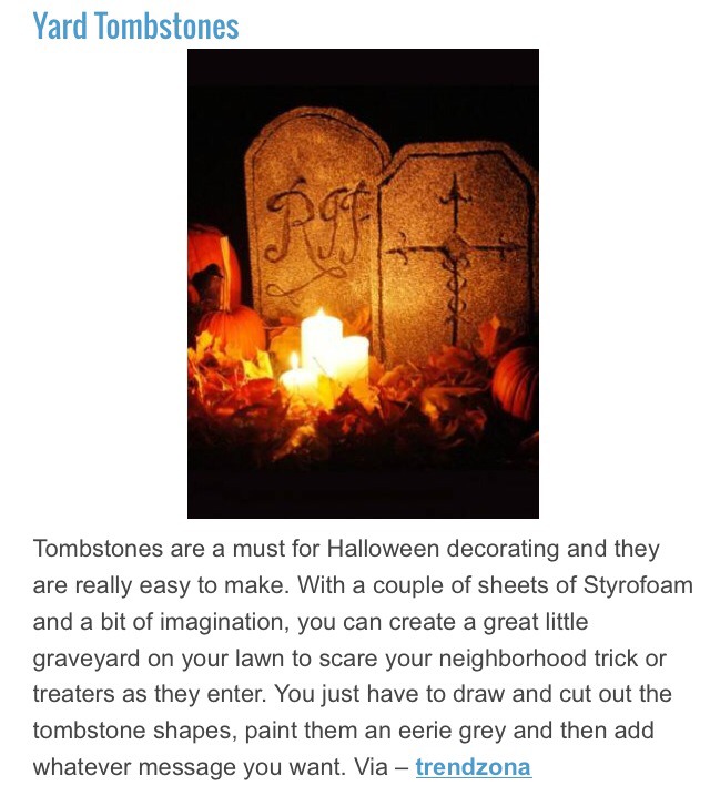 DIY Halloween Decorations 