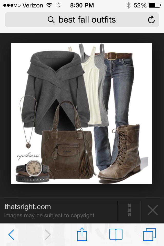 Super Cute Fall Outfits 💜💗