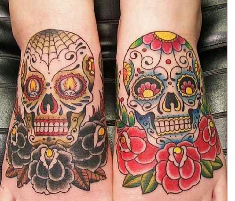 Amazing Sugar Skull Tattoos!