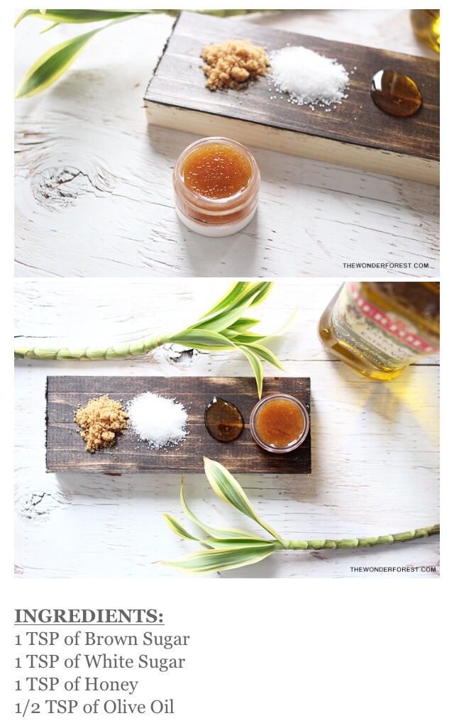 💥👄Homemade Natural Lip Scrub👄💥