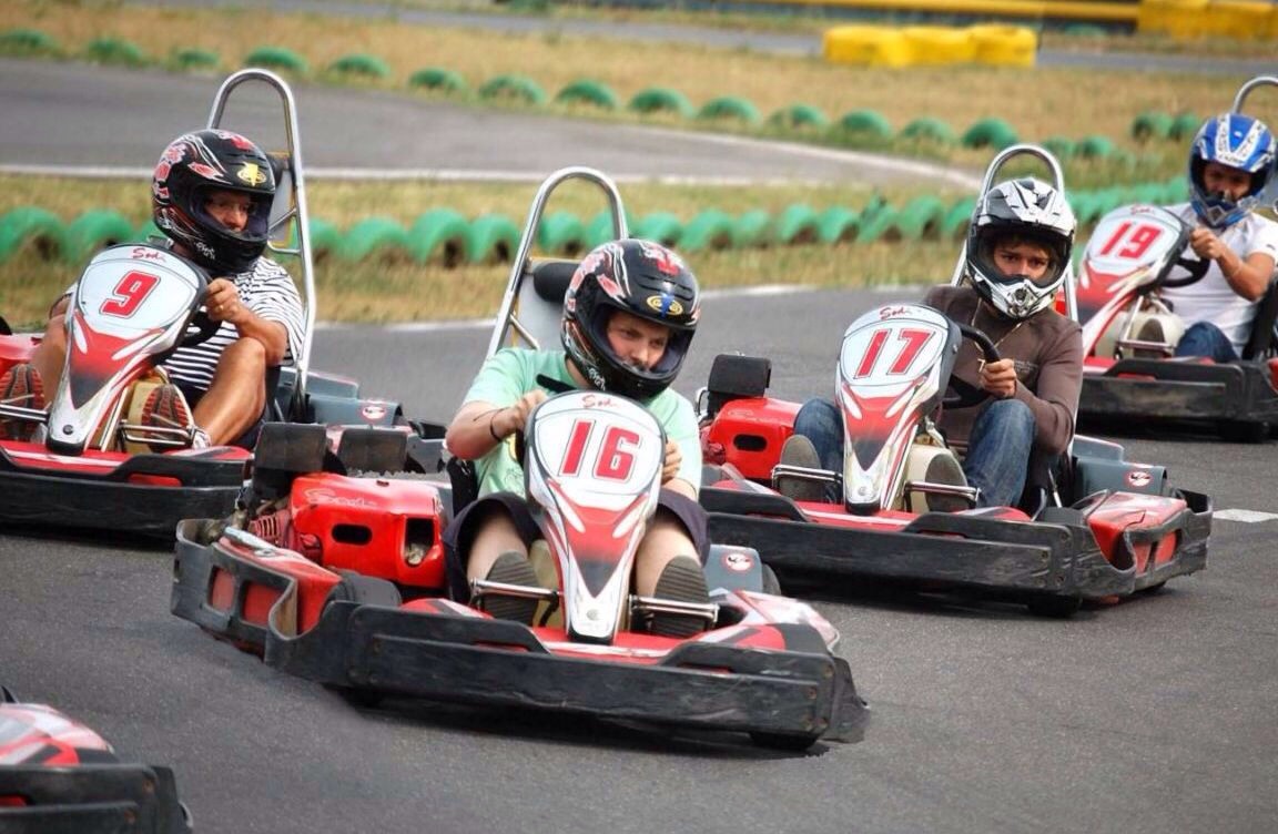 If your kids are old enough you can go go carting or paint balling