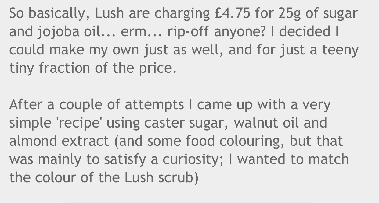 DIY Lip Scrub. ( Lush Bubblegum Lip Scrub Dupe) 😍