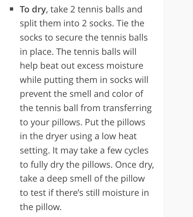 Properly Clean Your Pillows!