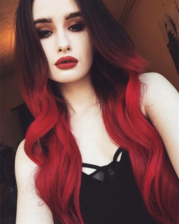 Beautiful Red Hairstyle❤️❤️❤️