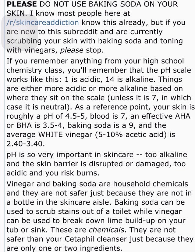 I'm all for natural products, but it's very important to do your research before using anything on skin such as your face. The skin there is more sensitive than your body and you want to treat it with the respect it deserves.