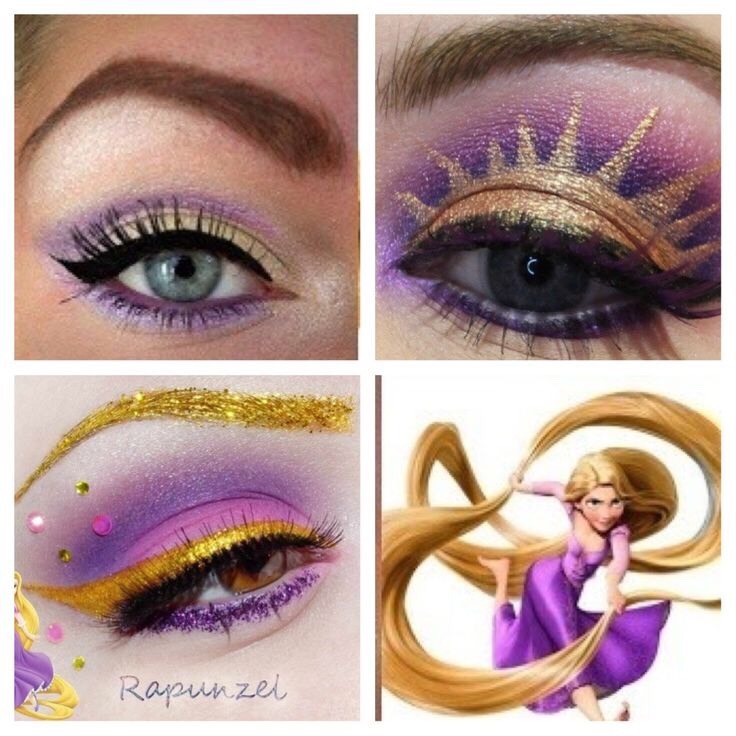 Inspired Eyes Makeup By Disney Princess 